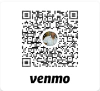 a qr code with the word venmo on it